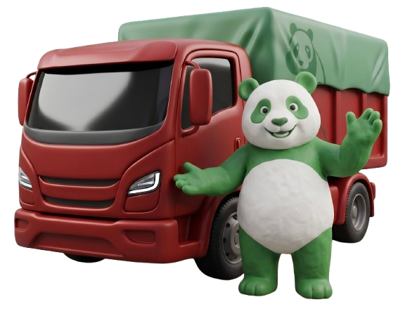 Camion e panda Tuz Cart